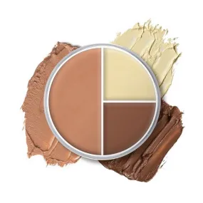 3 Color Red Star High Coverage Concealer Kit