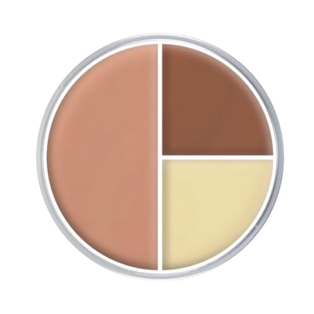 3 Color Red Star High Coverage Concealer Kit
