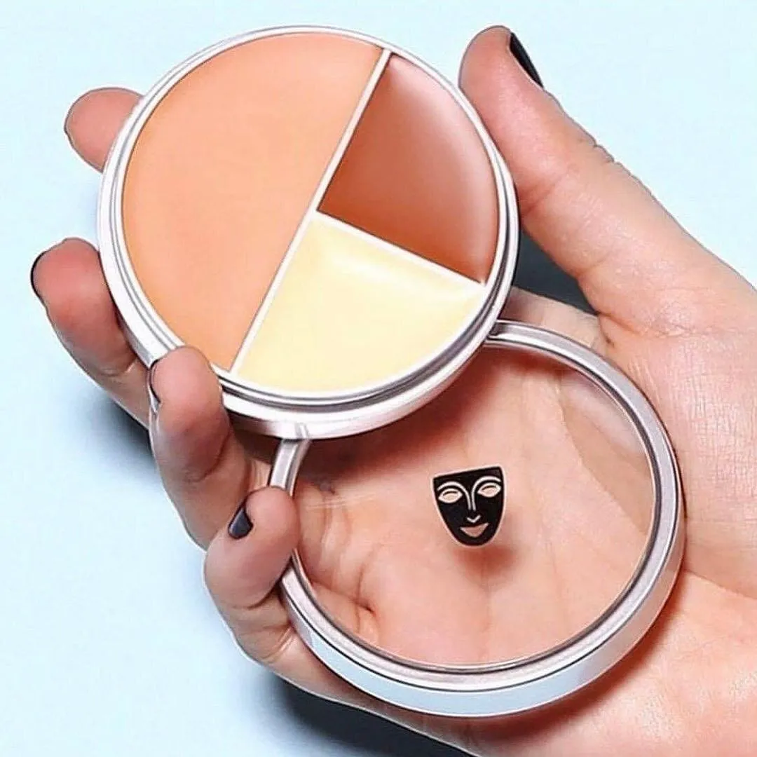 3 Color Red Star High Coverage Concealer Kit