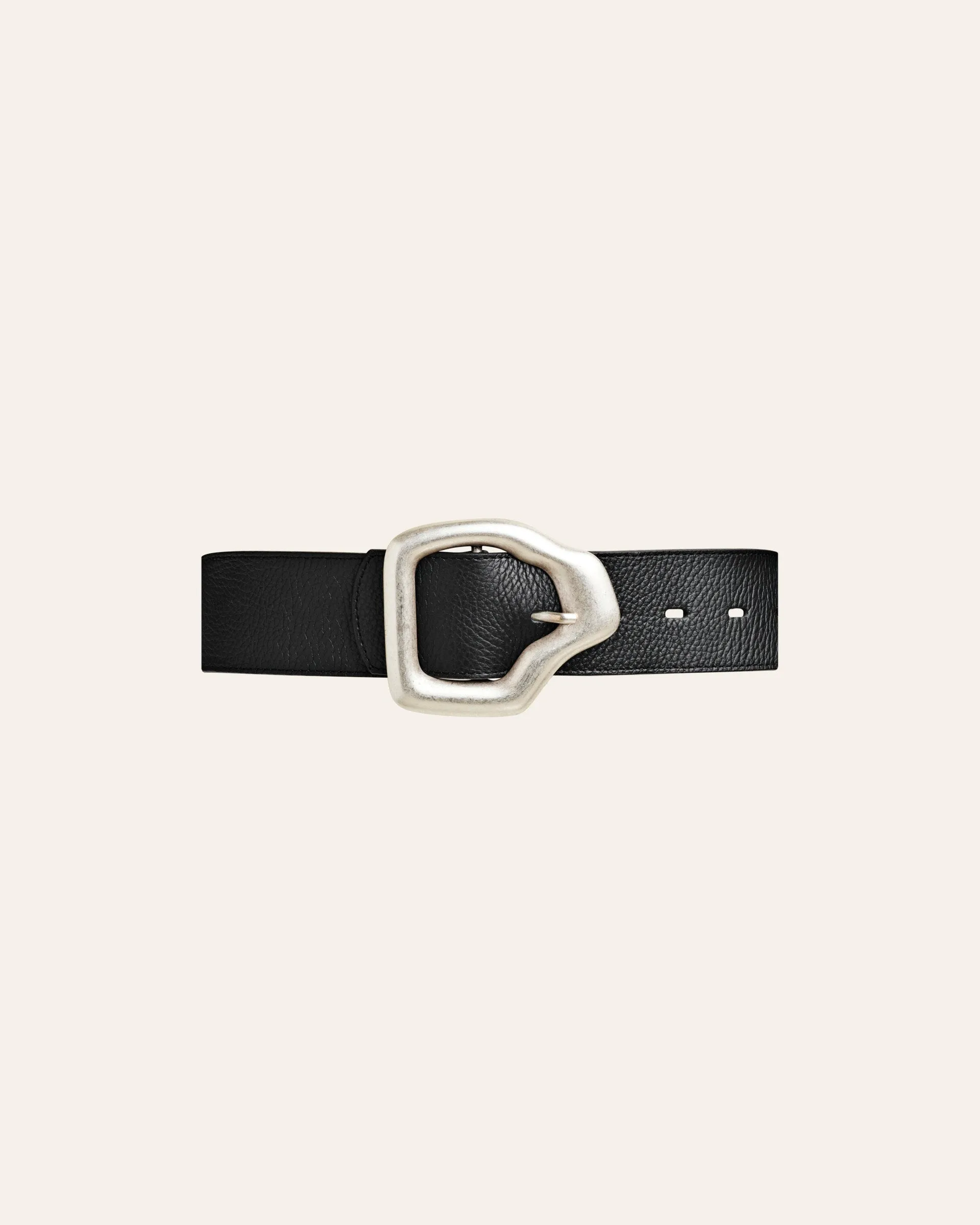 AKO BELT Black Silver