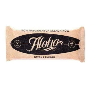 Aloha bar energy of 100% natural ingredients 69g