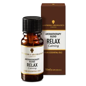 Amphora Aromatics Relax Aromatherapy Blend (Calming) 10ml Single