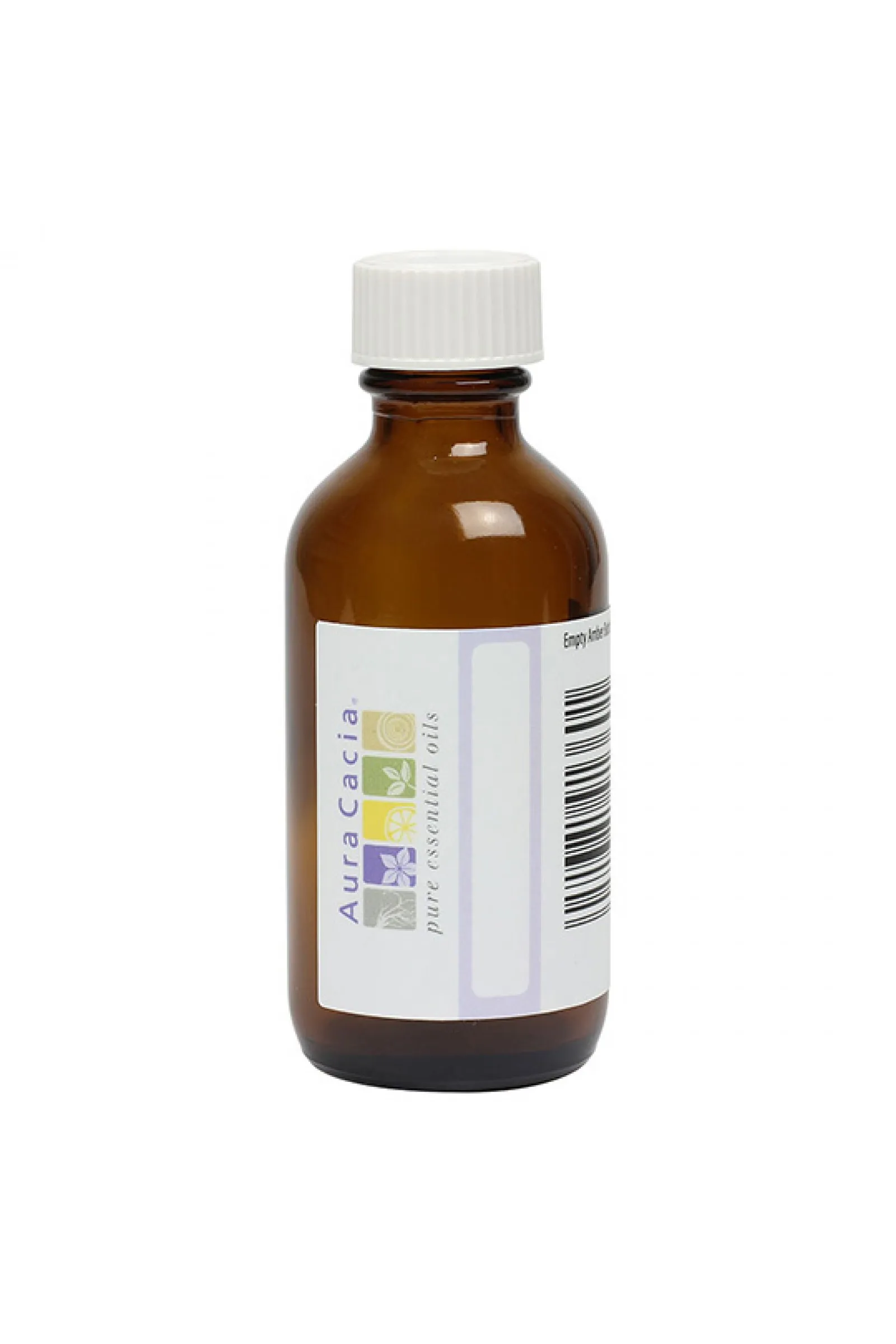 Aura Cacia Empty Amber Bottle 59ml