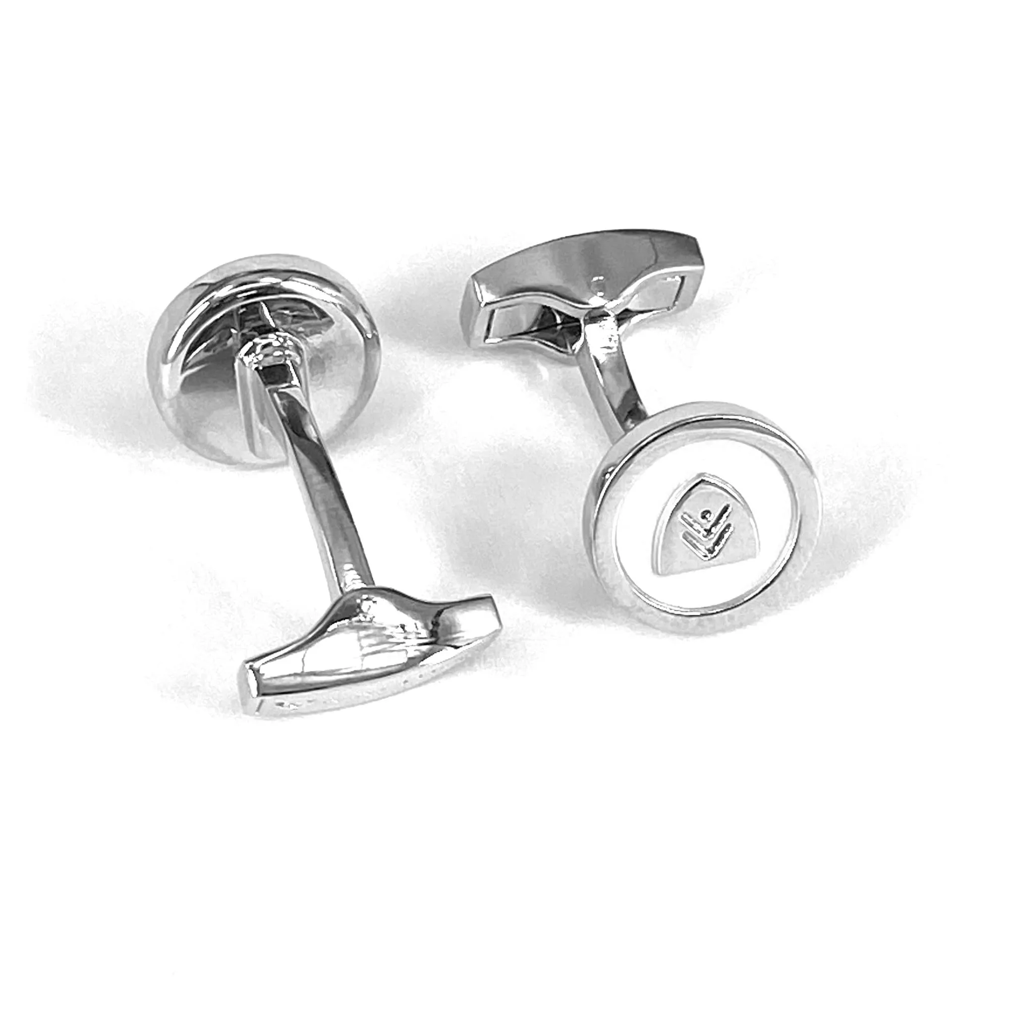 Aurum  Button Plan Silver With Stands
