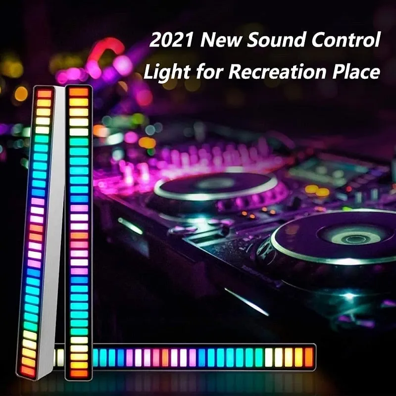 Auto Car Sound Control RGB Voice-Activated Music