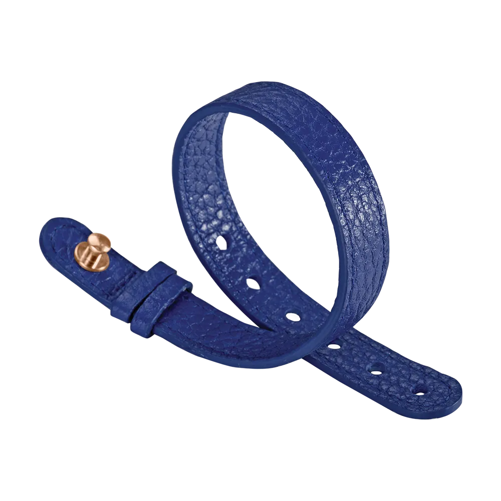 Blue Leather Strap - For Steel Icon - Model 10-CBLSTRG