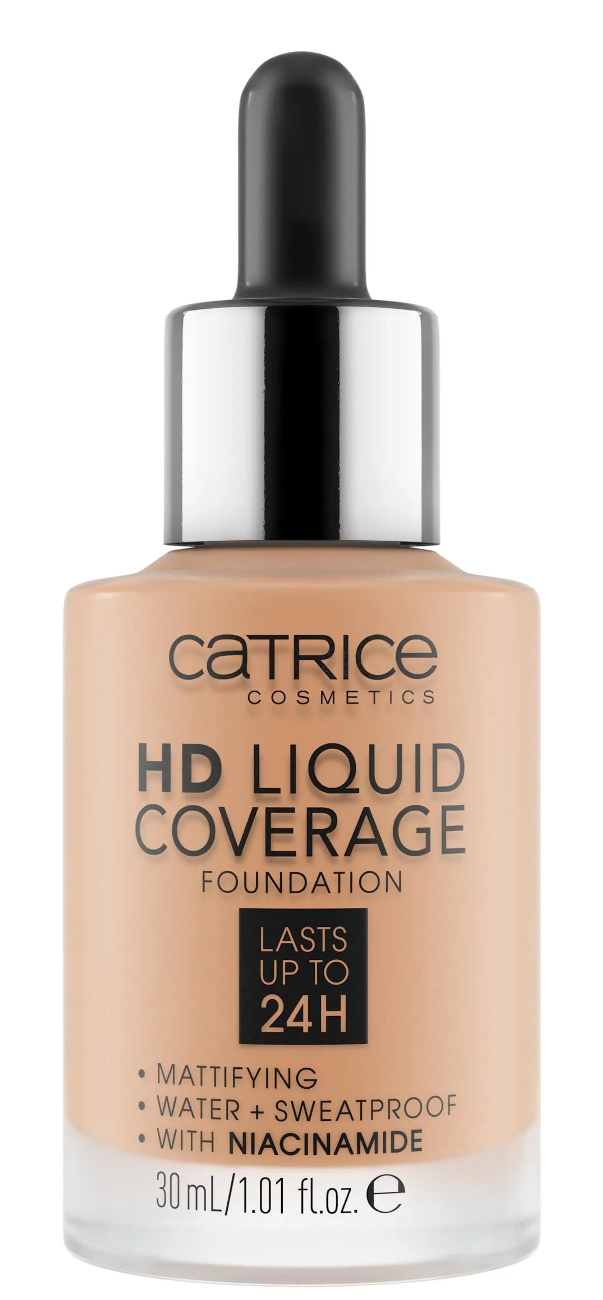 Catrice | HD Liquid Coverage Foundation | High & Natural Coverage | Vegan & Cruelty Free (044 | Deeply Rose)