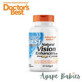 Doctor's Best Natural Vision Enhancers, 60 sgls