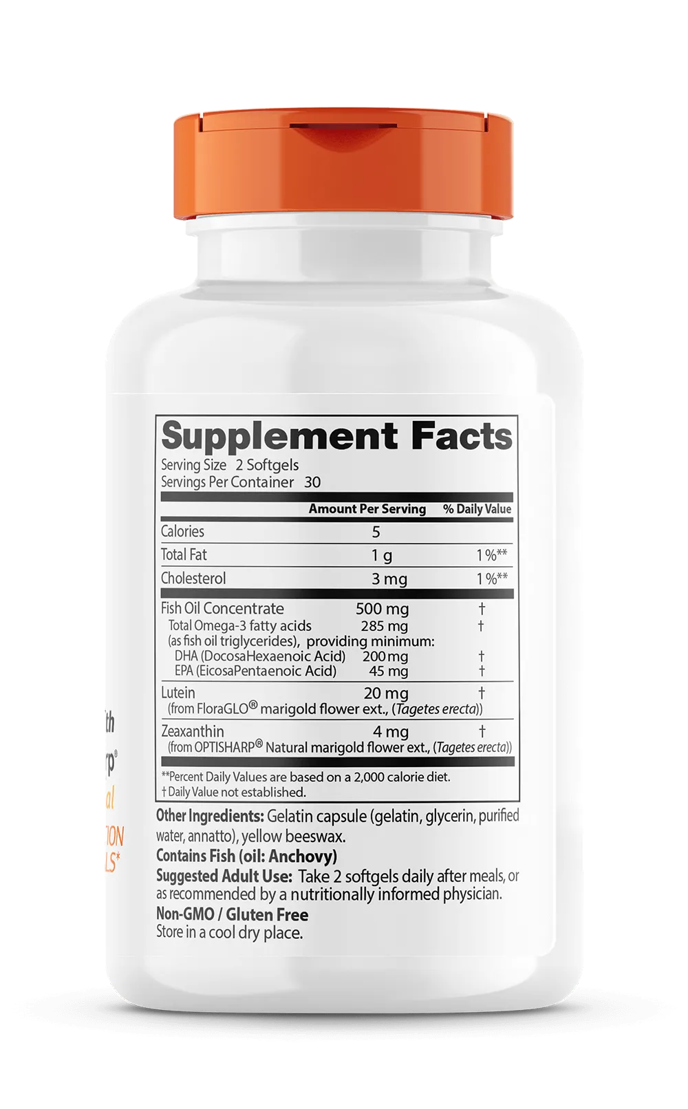 Doctor's Best Natural Vision Enhancers, 60 sgls