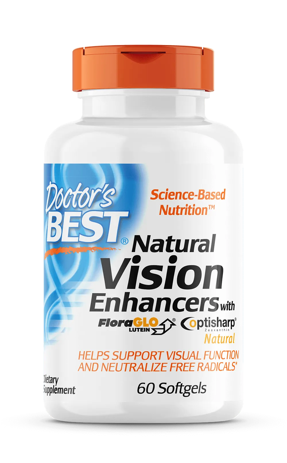 Doctor's Best Natural Vision Enhancers, 60 sgls