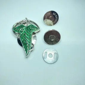 Enamel Elf Leaf Exclusive Magnetic Snap Set