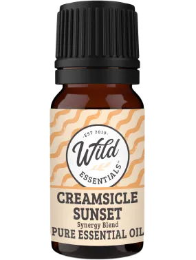 Essential Oils Synergy Blends - CREAMSICLE SUNSET - Uplifting Mood Boost Formula