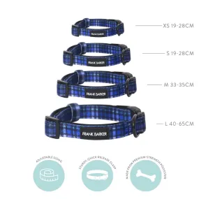 Frank Barker Collar Blue Plaid L