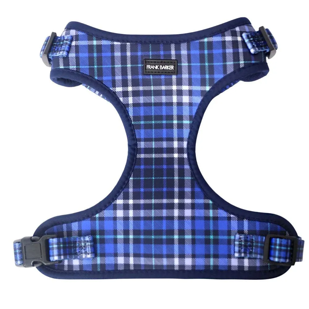 Frank Barker Harness Blue Plaid L