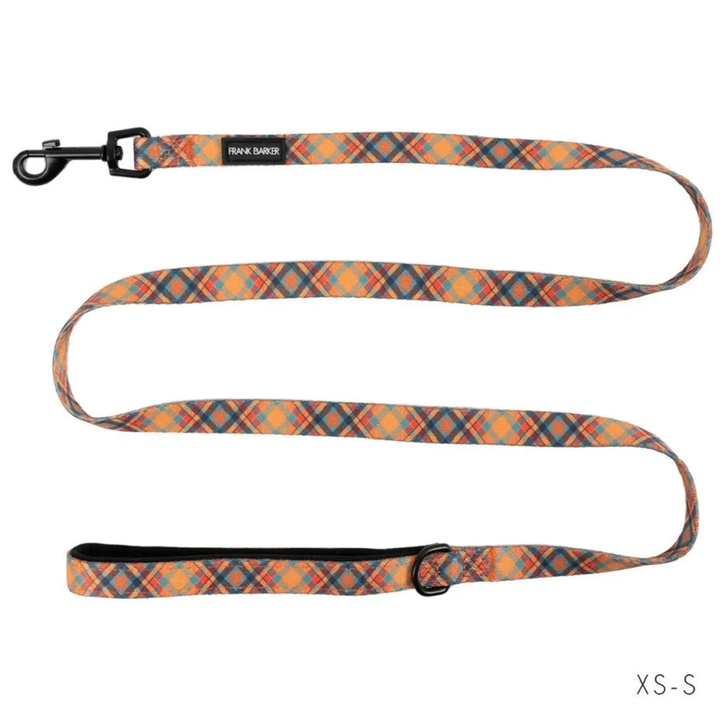 Frank Barker Orange Plaid Lead XS - S