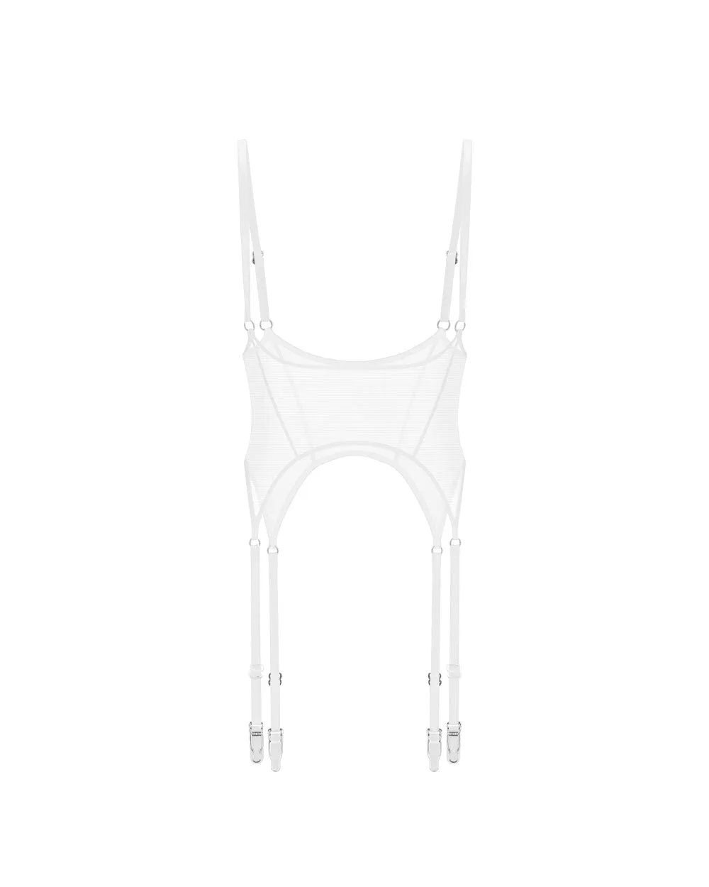Garter Belt "Imani" White