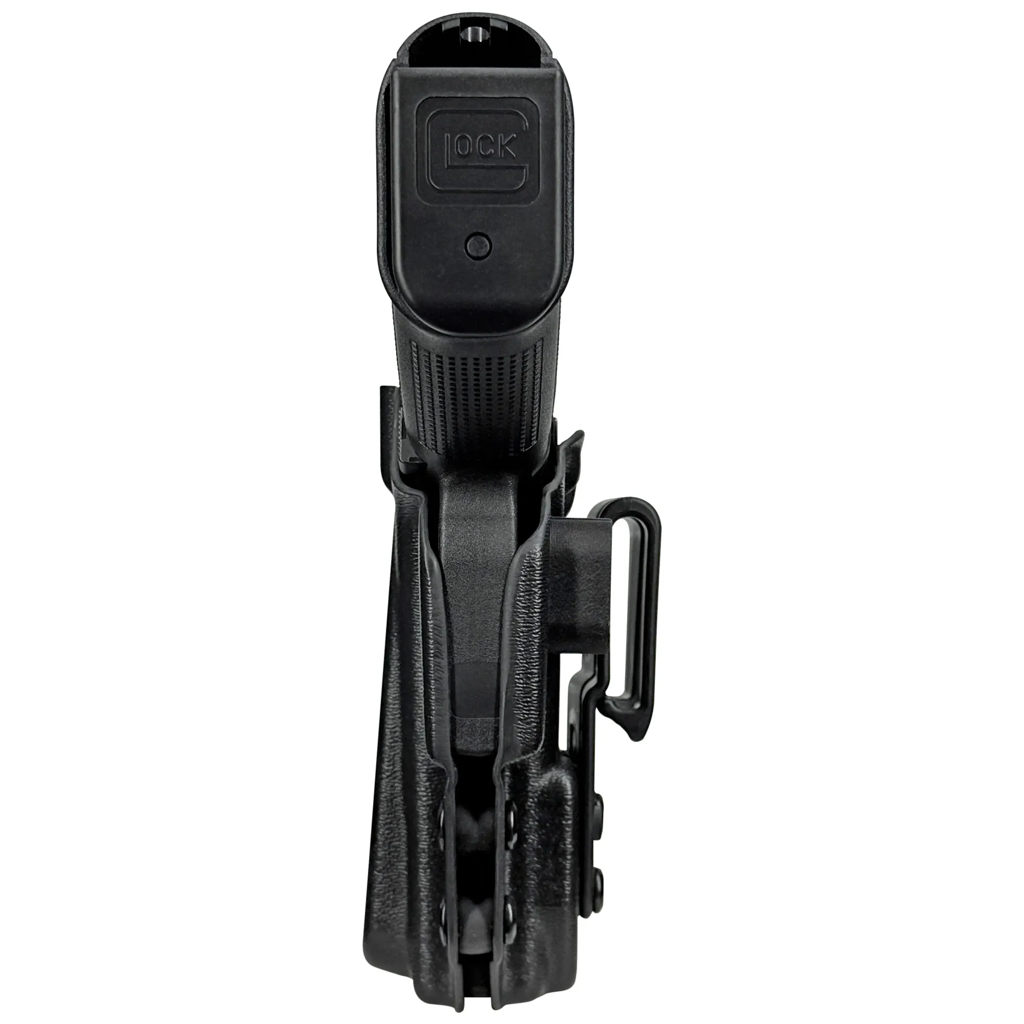 Glock 19, 23, 45 (Gen-5) AIWB Dual Clip X Holster