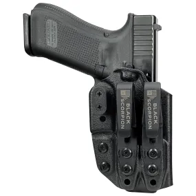 Glock 19, 23, 45 (Gen-5) AIWB Dual Clip X Holster