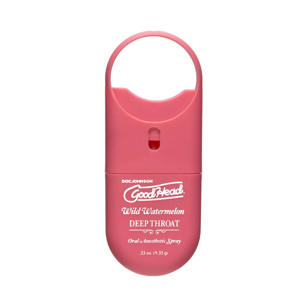 GoodHead Deep Throat Spray To-Go Wild Watermelon .33 oz.