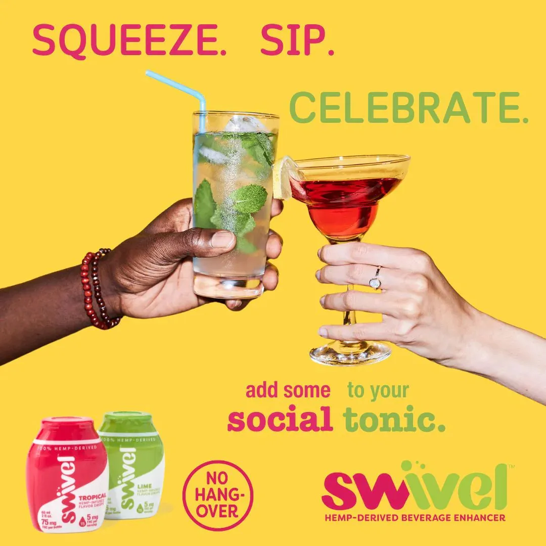 Hemp-Infused Beverage Enhancers - Mixed Flavors