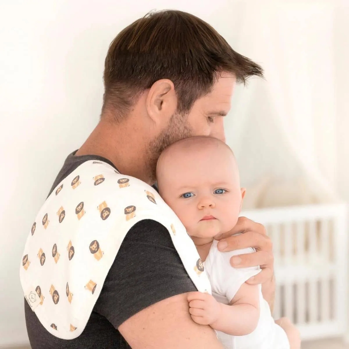 KeaBabies Softe Muslin Burp Cloths - Pets & Paws