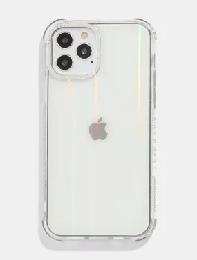 Minimal Subtle Holo Shock iPhone Case