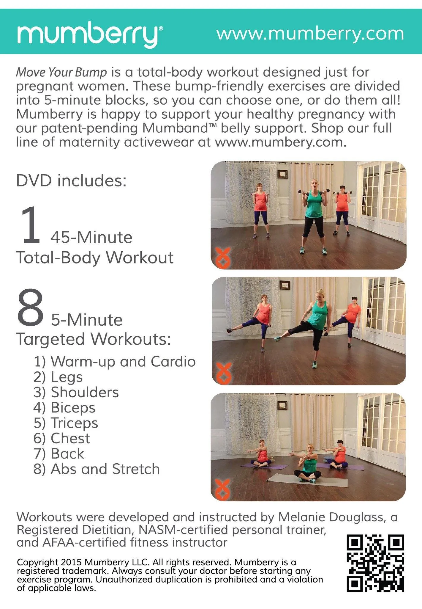 Move Your Bump Full Body Workout Video - Digital Download