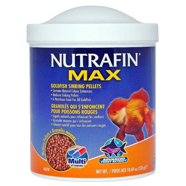 Nutrafin Max Goldfish Medium Sinking Pellets