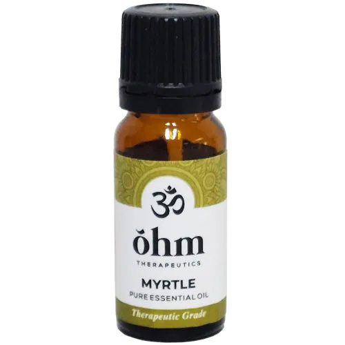 OHM Pure Essential Myrtle Oil: Therapeutic Grade