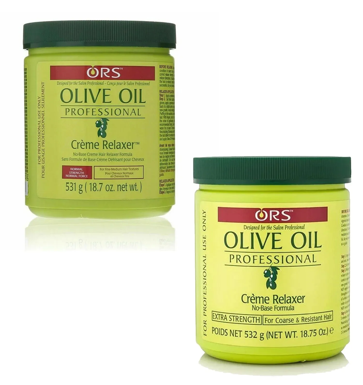 ORS Olive Oil Professional Creme Hair Textures Relaxer No-Base Formula Full Range