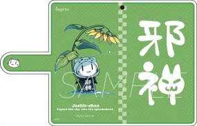 [t](Goods - Cell Phone Accessory) Aokana: Four Rhythm Across the Blue Jashin-chan Smartphone Cover - LIME (M Size)