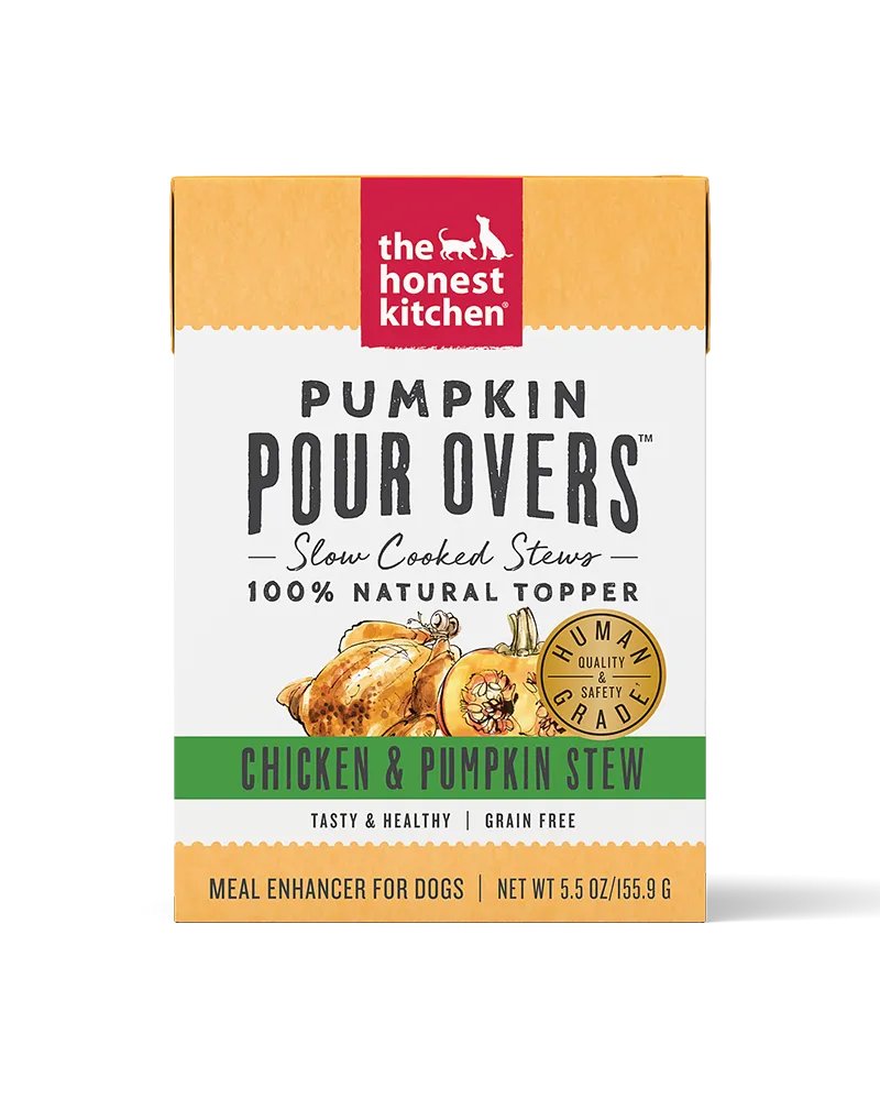 The Honest Kitchen Pumpkin Pour Over - Chicken Stew for Dogs 5.5oz
