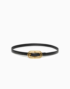 Thin Leather Belt