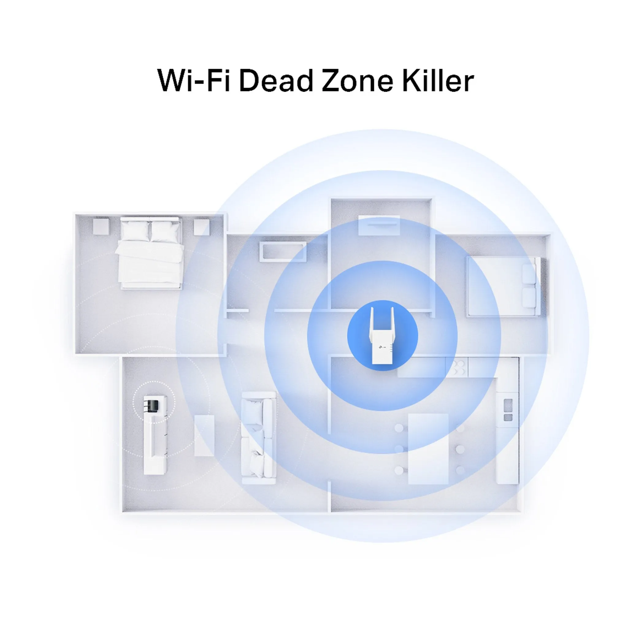 TP-Link RE705X AX3000 Mesh WiFi 6 Extender