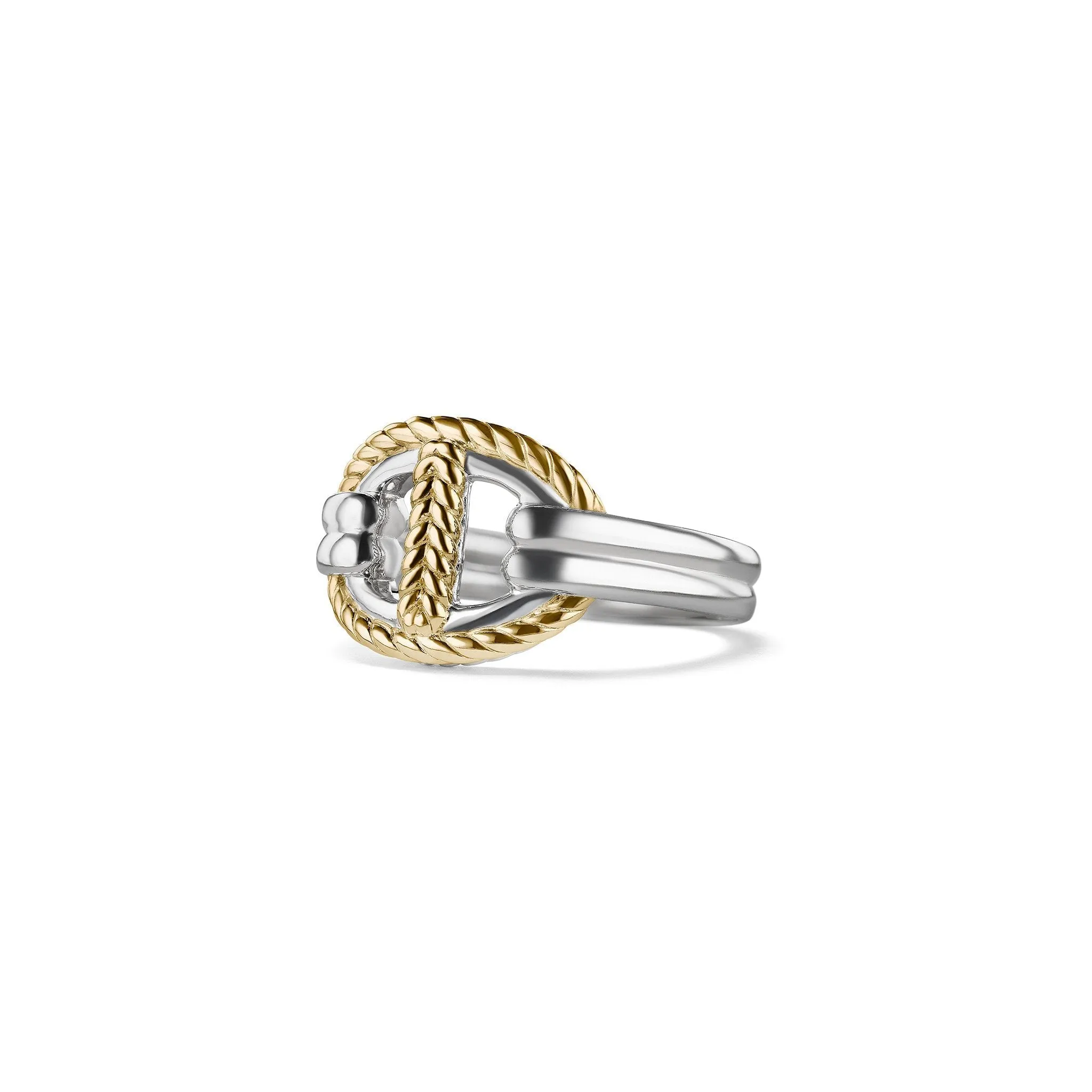 Vienna Single Link Ring with 18K Gold