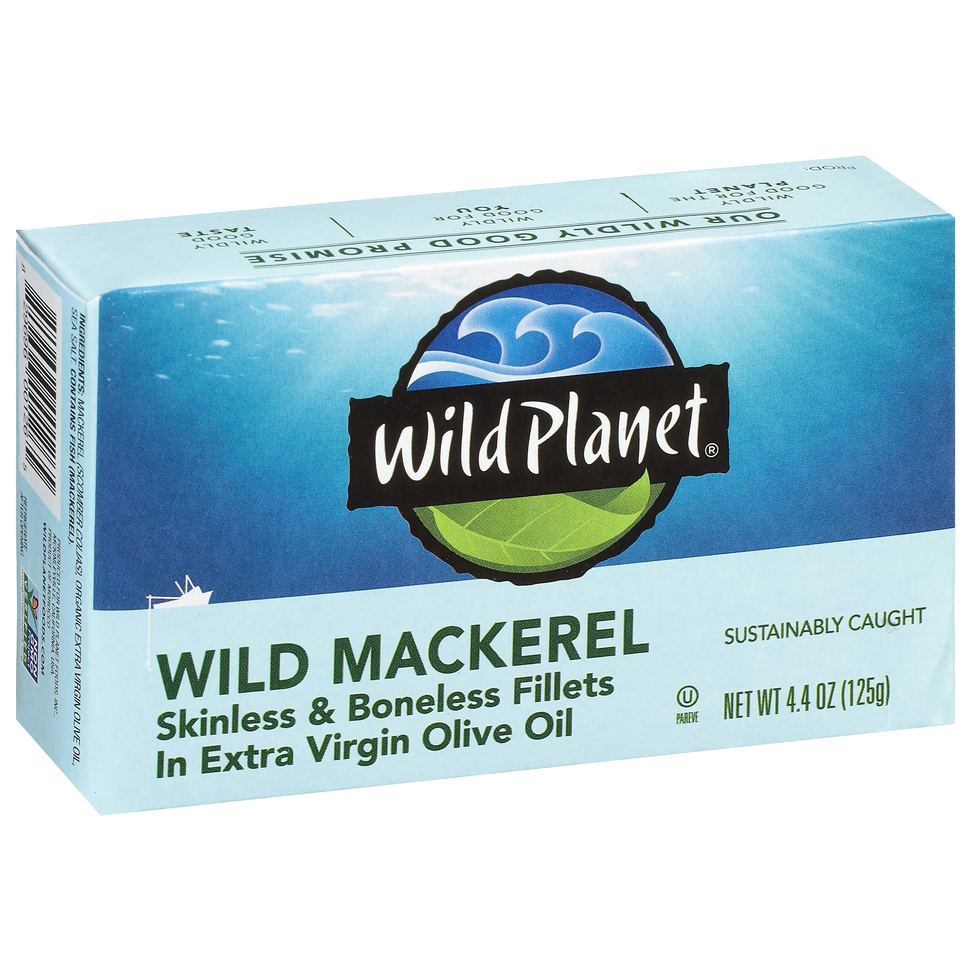 Wild Mackerel Fillets In Extra Virgin Olive Oil