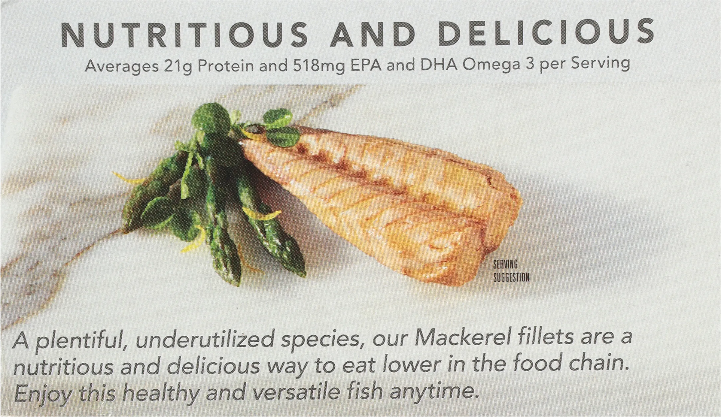 Wild Mackerel Fillets In Extra Virgin Olive Oil