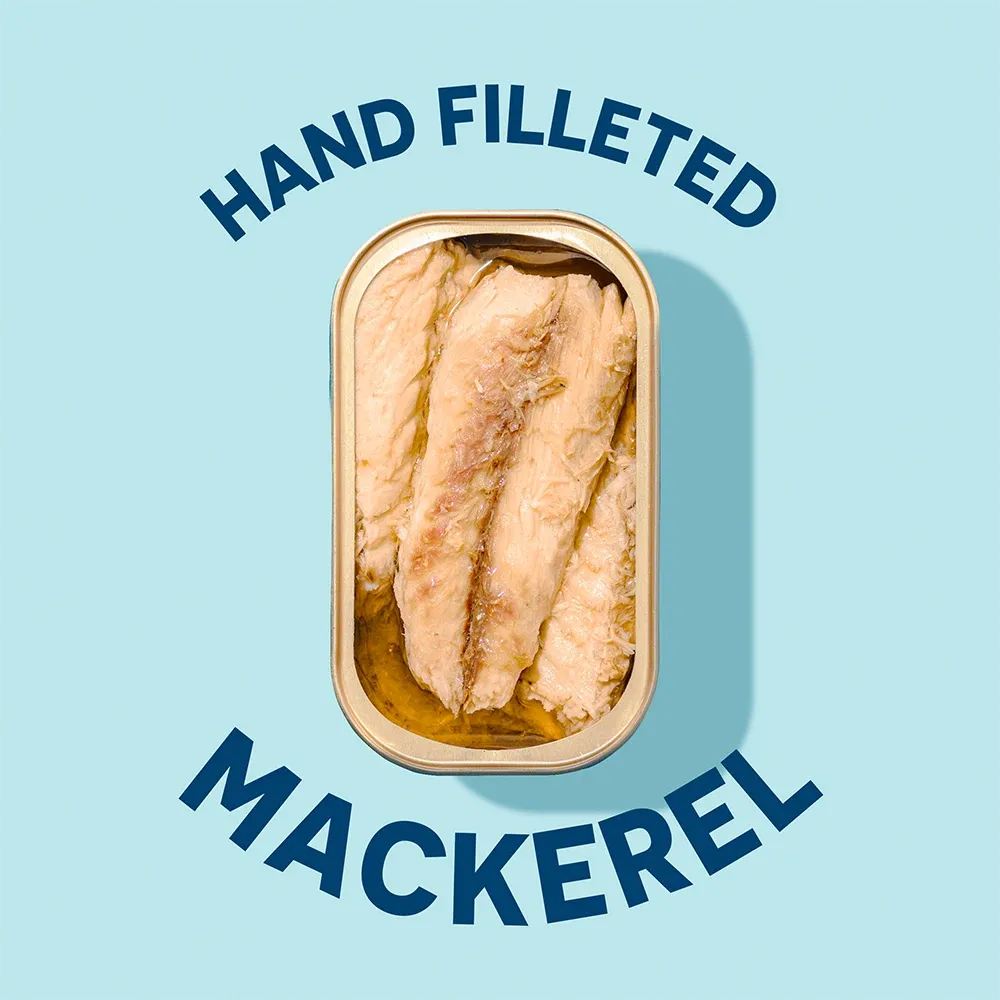 Wild Mackerel Fillets In Extra Virgin Olive Oil
