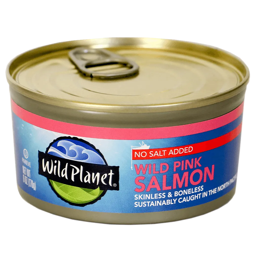 Wild Pink Salmon No Salt Added