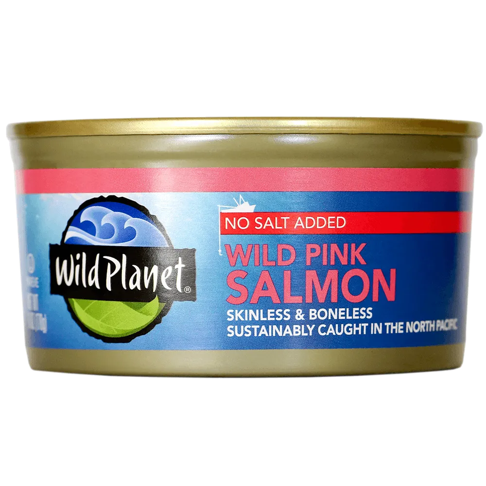 Wild Pink Salmon No Salt Added