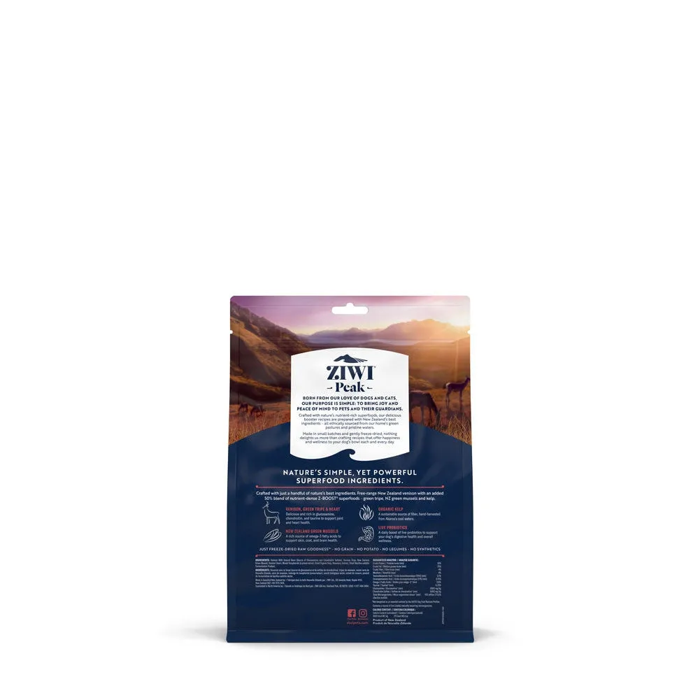 ZIWI Peak Raw Freeze Dried Superboost Venison Recipe Meal Enhancer for Dogs 320g^^^